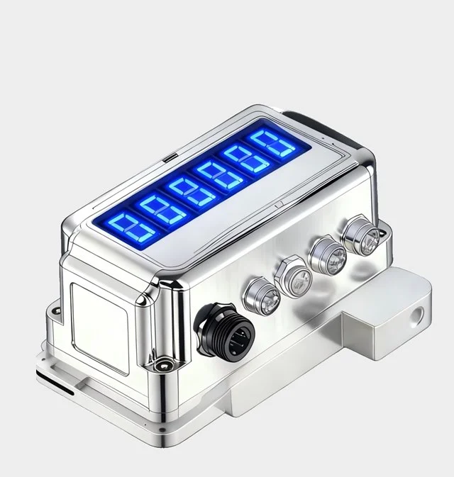 PROFINET Industrial IO Controller - metal enclosure with LED display and push buttons