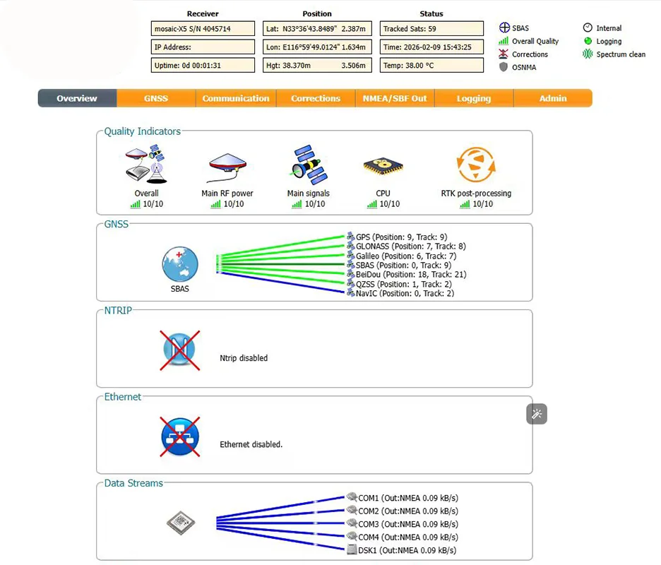 Step 1 - connect module to browser