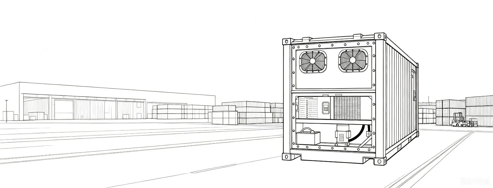 Reefer container cold-chain telematics deployment